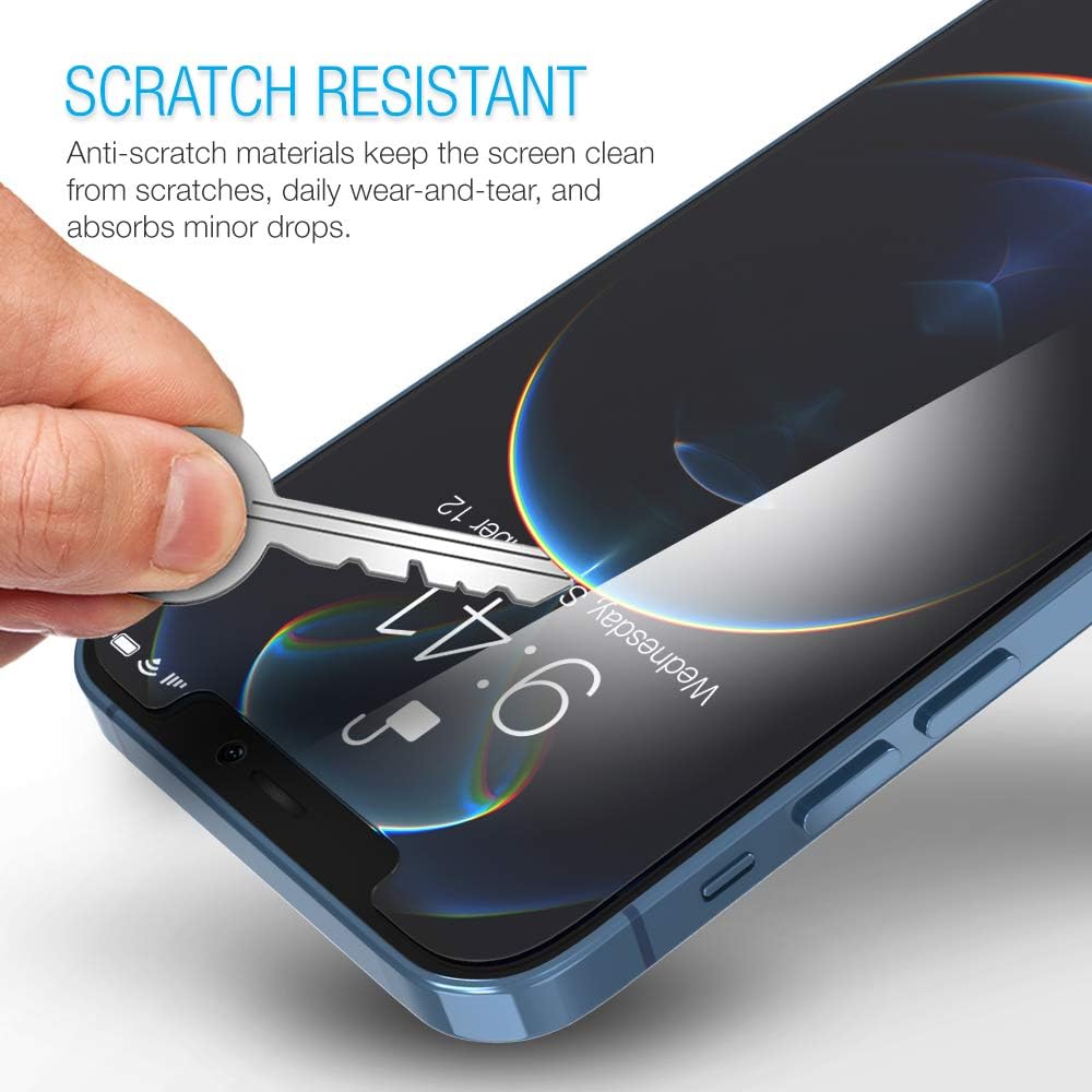 iPhone 13 Pro Max Maxboost 2 Pack Screen Protector and 2 Pack Camera Lens Protector 6.7 inch