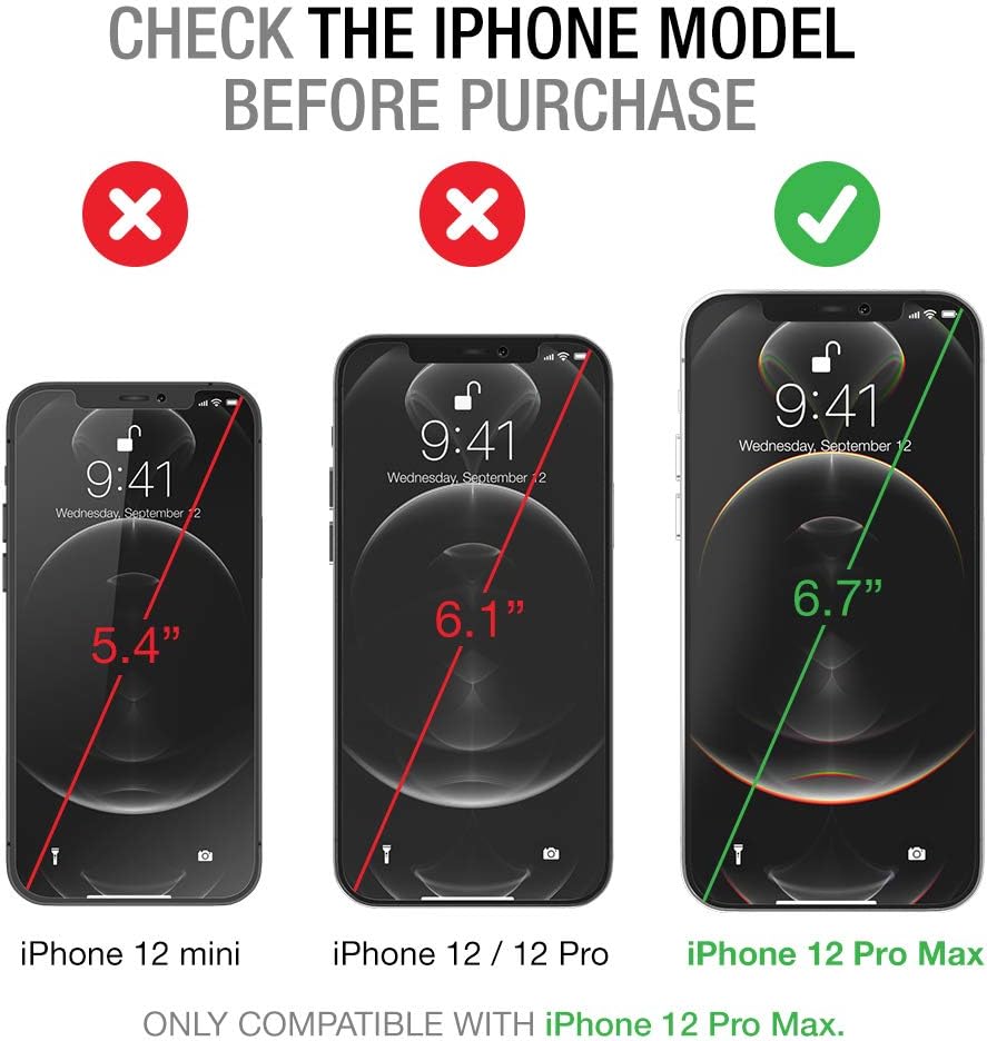 iPhone 12 Pro Max XDesign 3 Pack Screen Protector 6.7-inch