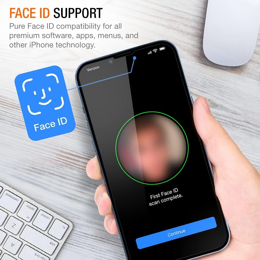 iPhone 13/13 Pro Trianium Premium Glass Screen Protector 3 Pack [Alignment Case Tool Included]